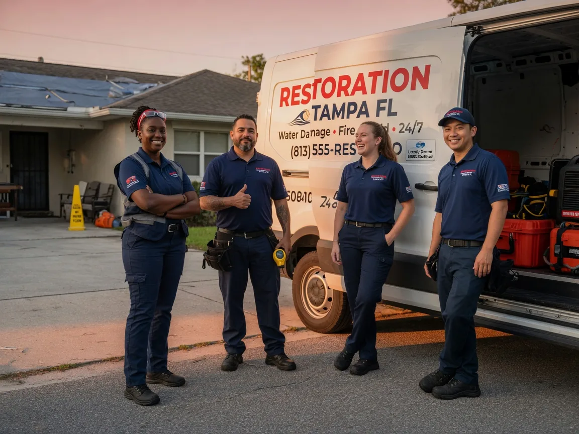 Water Damage Restoration company in London, WV