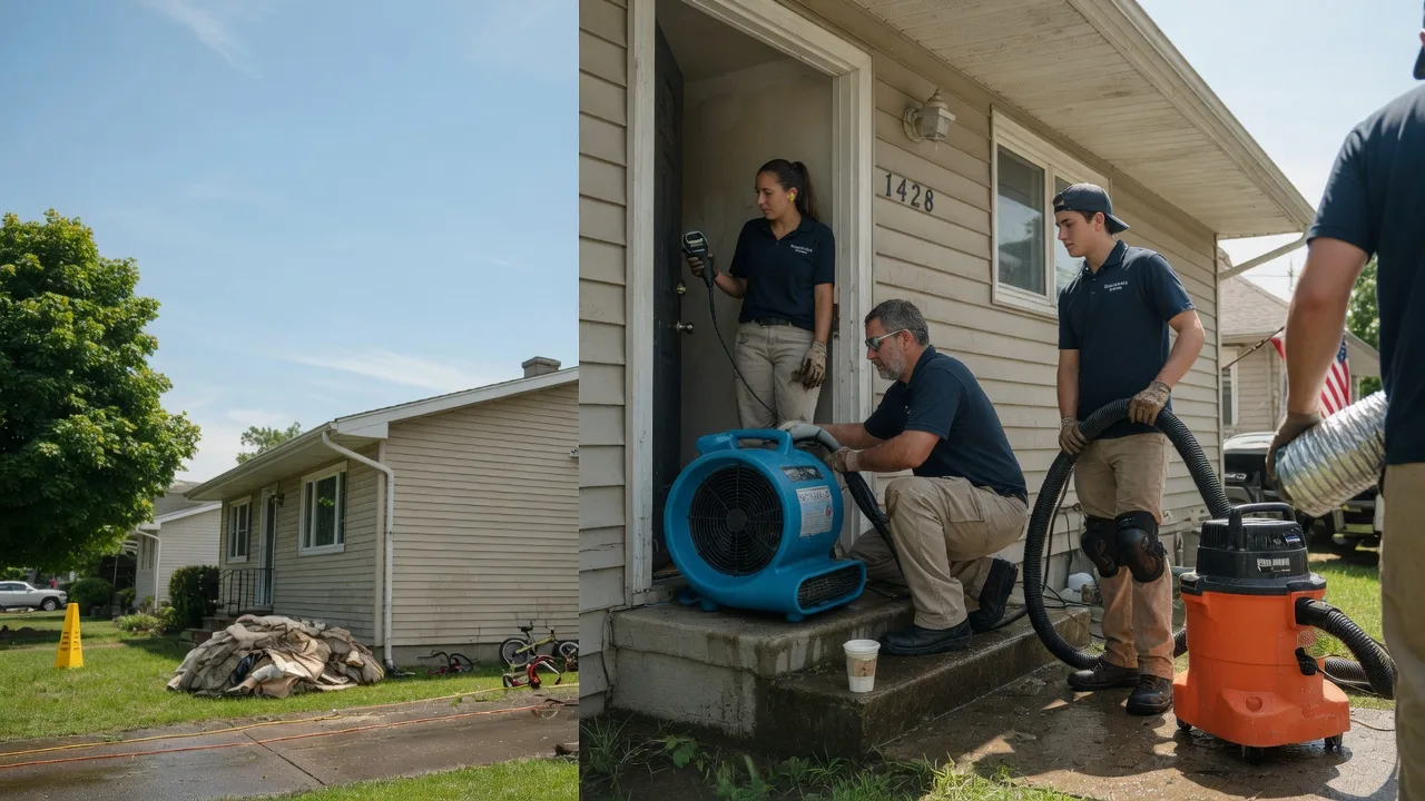 Water Damage Restoration in London, WV near me